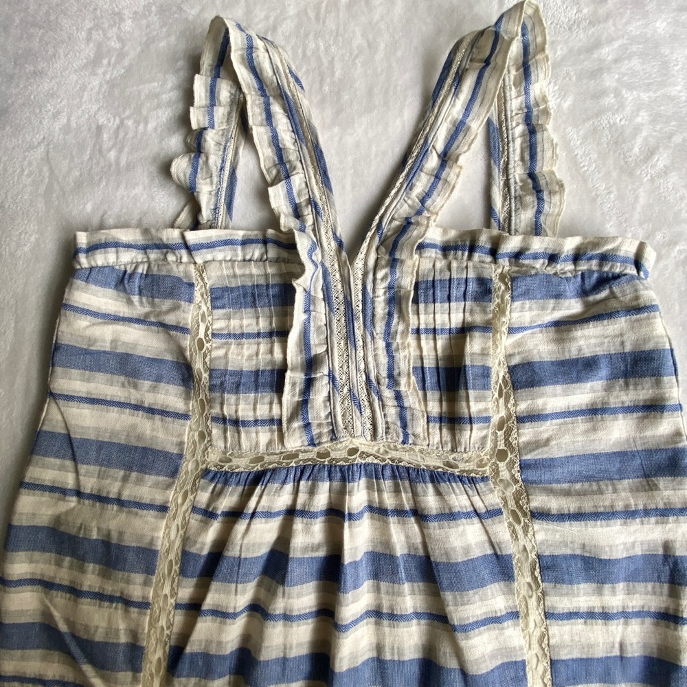 Tularosa Blue and White Striped Mini Dress - Picture 6 of 7